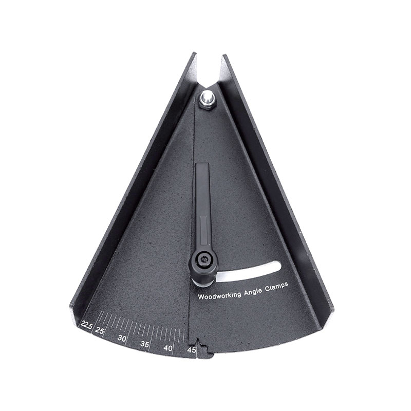Abrazadera angular de aluminio de 45 grados para carpintería